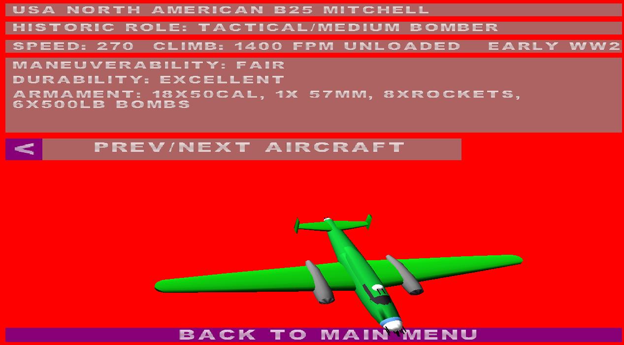 North American B25 "Mitchell"